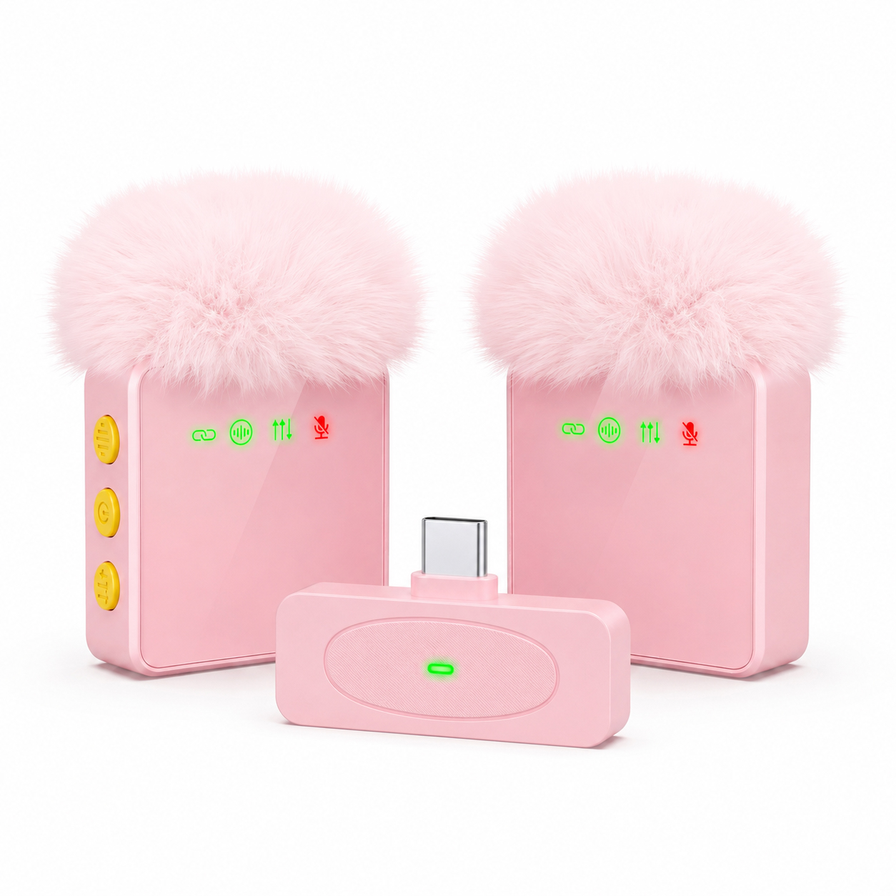 Usb C Hub - Nouveau microphone cravate sans fil, port