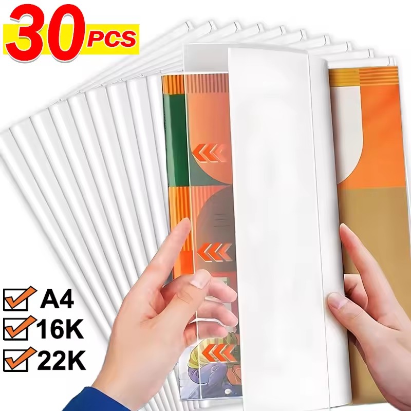 Laptop Sleeve - Couverture de livre transparente A4/16K/22K, 10/30