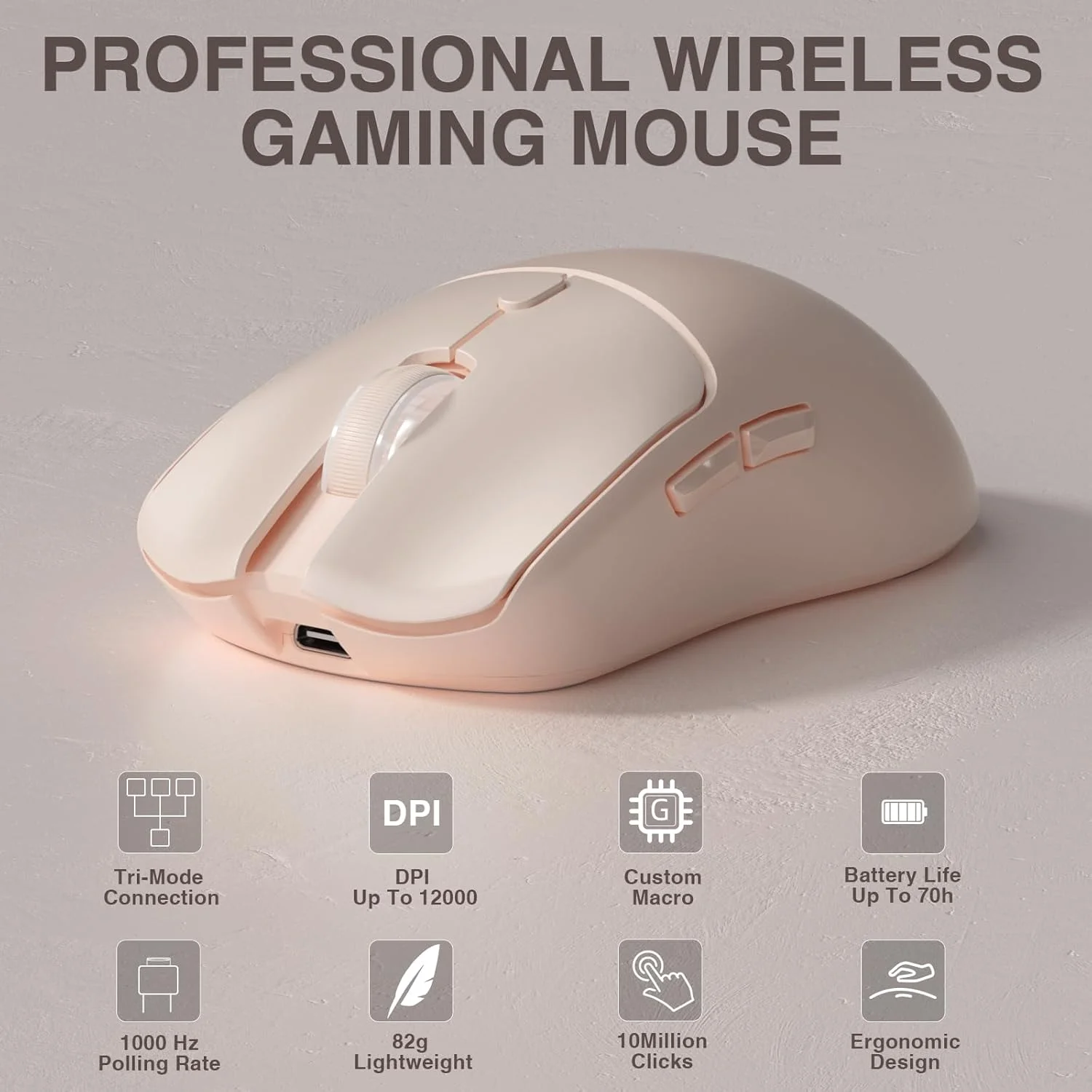 Laptop Mouse - Souris de jeu sans fil AULA