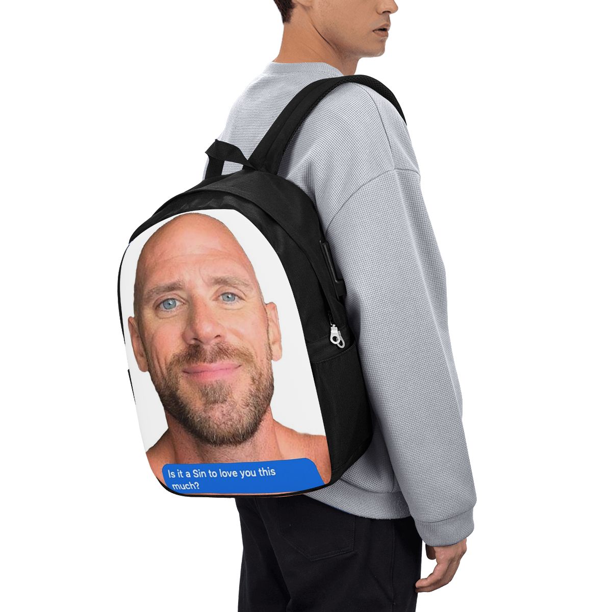 Laptop Bag - Johnny Sins Flirty Text Bubble Sac