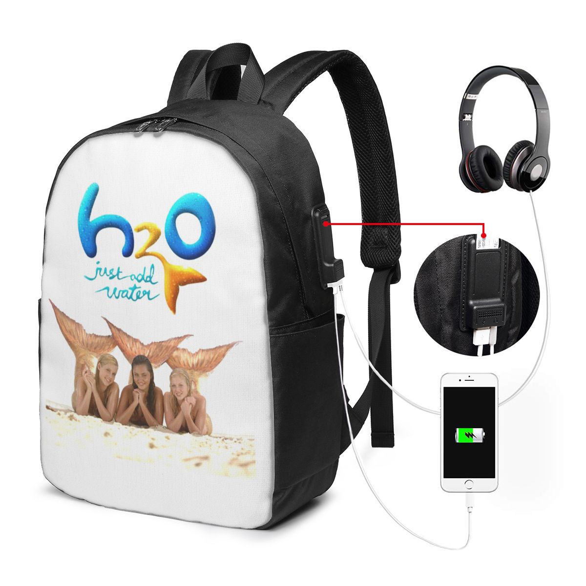Laptop Bag - Sac à dos de voyage H2O