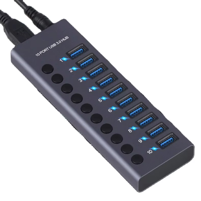Usb Hub - Hub USB 3.0 à 10 ports
