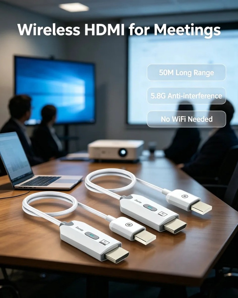 Hdmi Cable - Extenseur HDMI sans fil 4K point