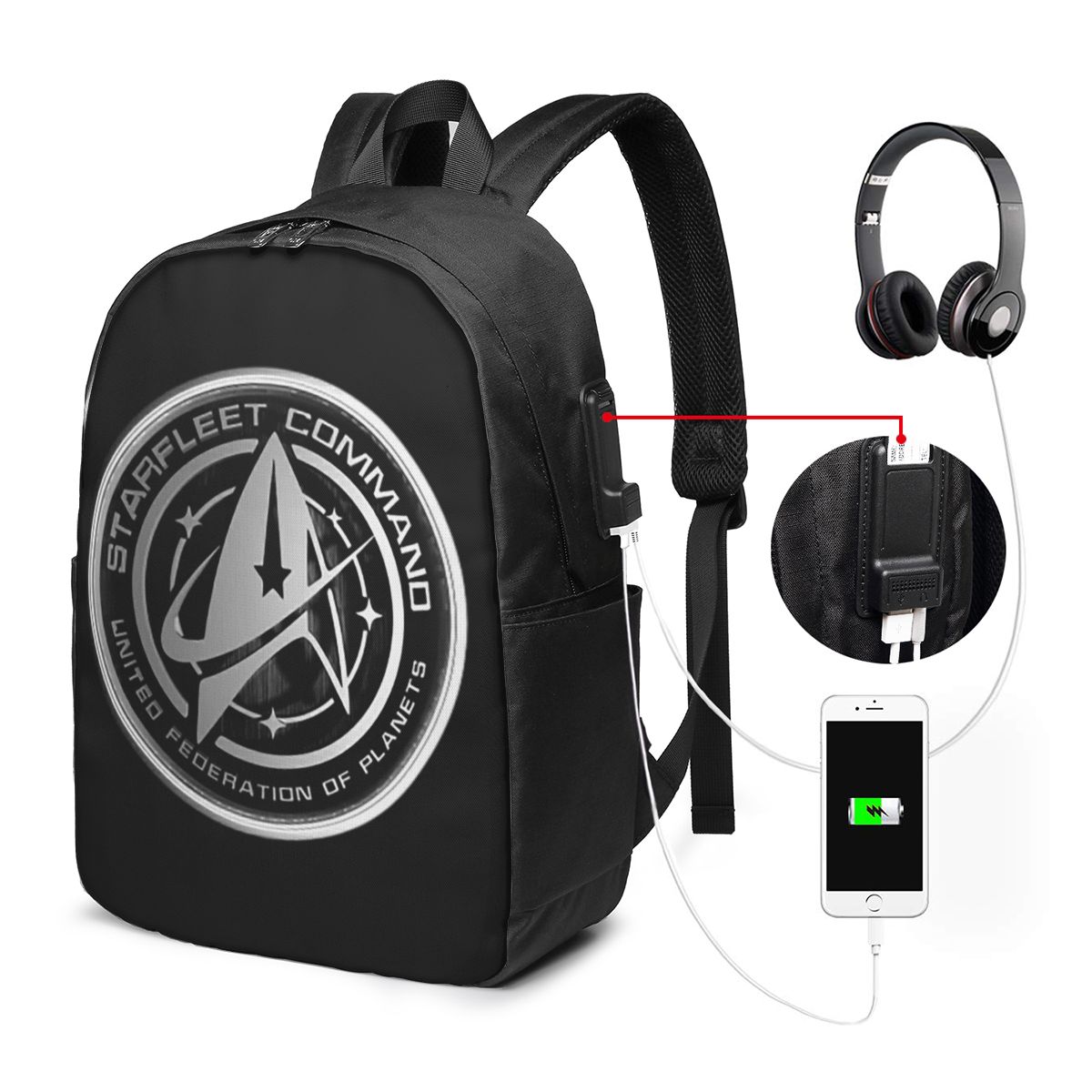 Laptop Bag - Sac à dos Star Treks Science