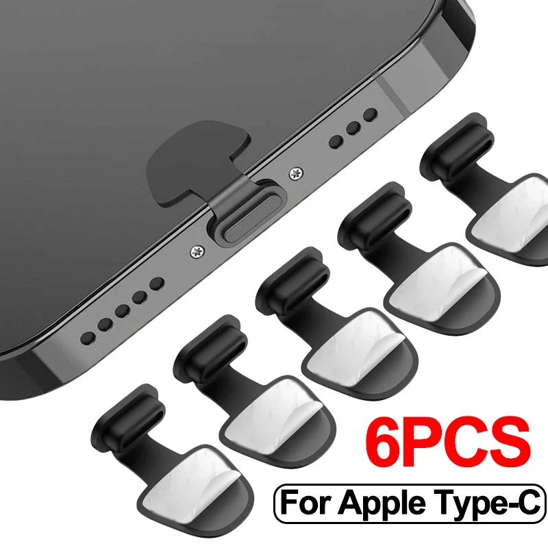 Usb C Hub - 1/4/6 pièces Bouchon anti-poussière pour port
