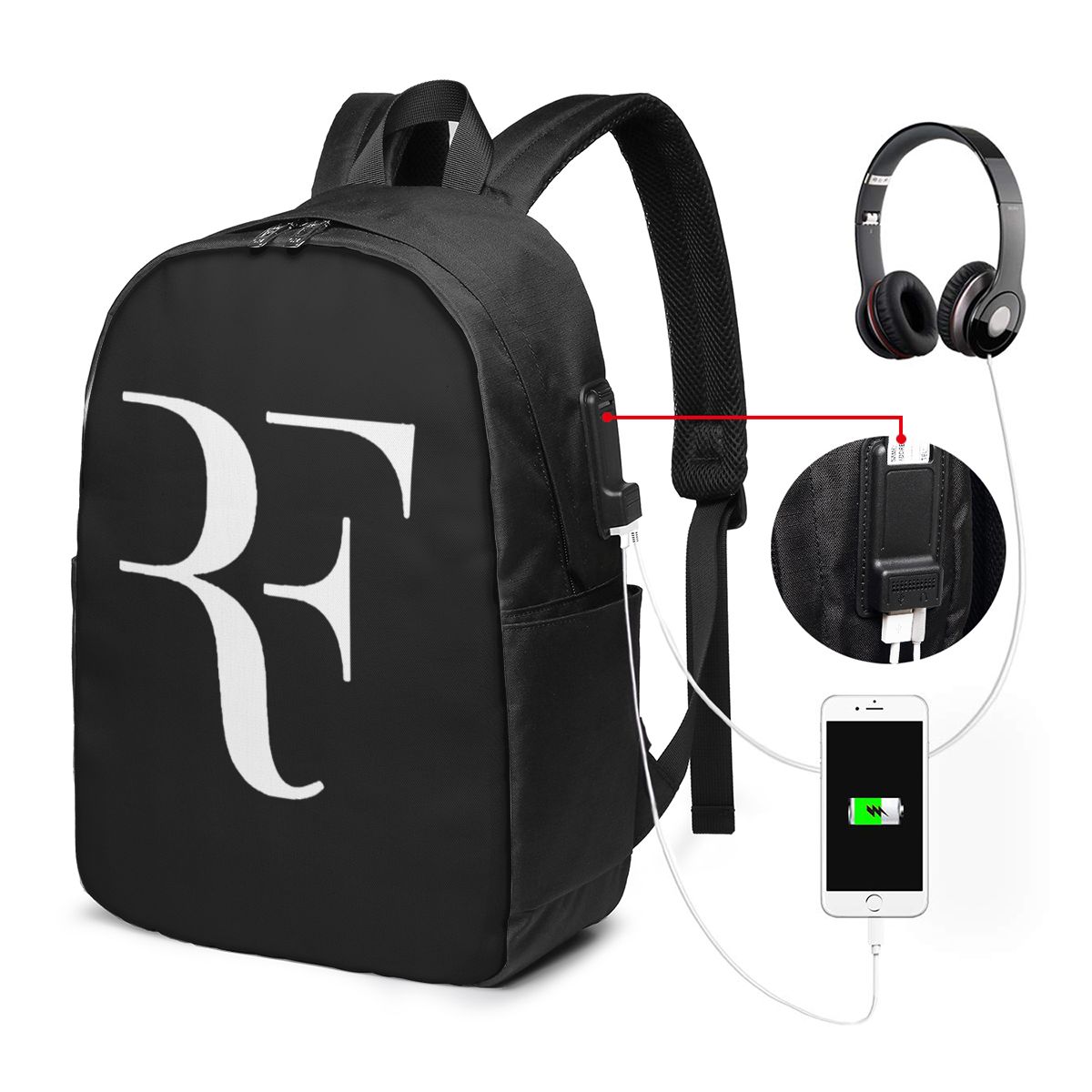 Laptop Bag - Sac à dos Roger Federer, sac