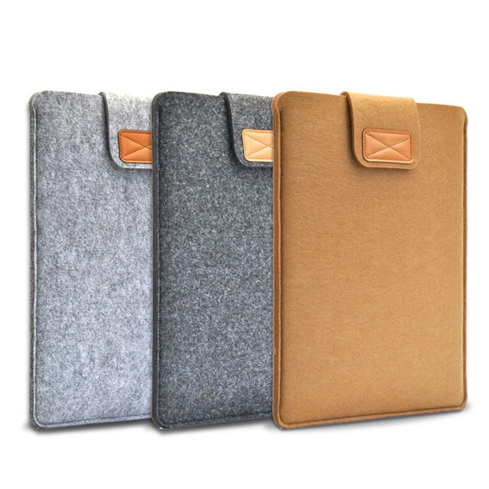 Laptop Sleeve - Sac professionnel en feutre de laine,