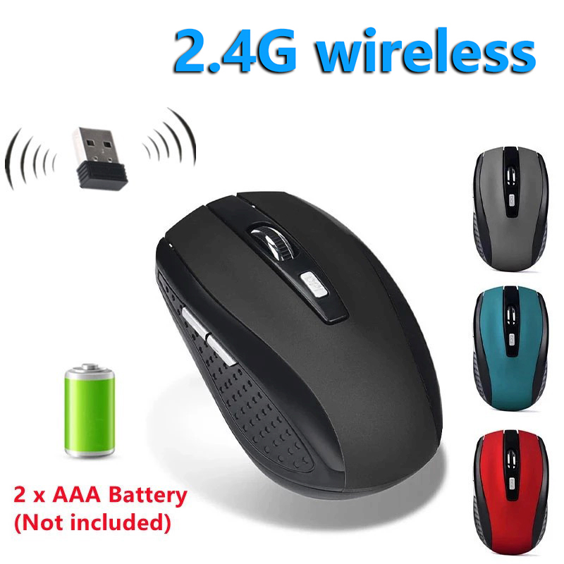 Laptop Mouse - 2.4G souris sans fil Portable ergonomie