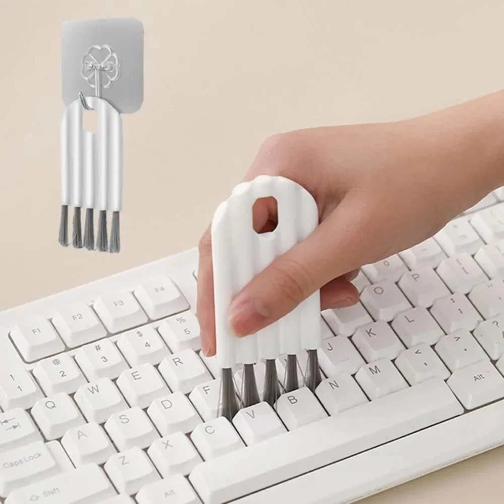 Keyboard Cover - Brosse de nettoyage multifonctionnelle et flexible
