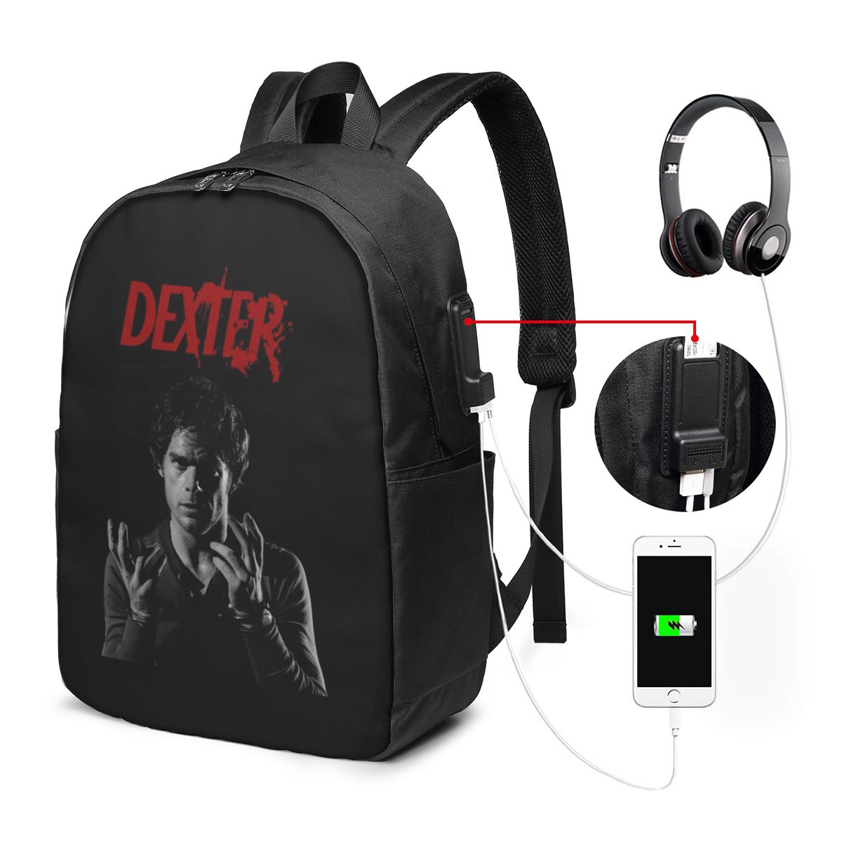 Laptop Bag - Sac à dos Dexter Morgan pour