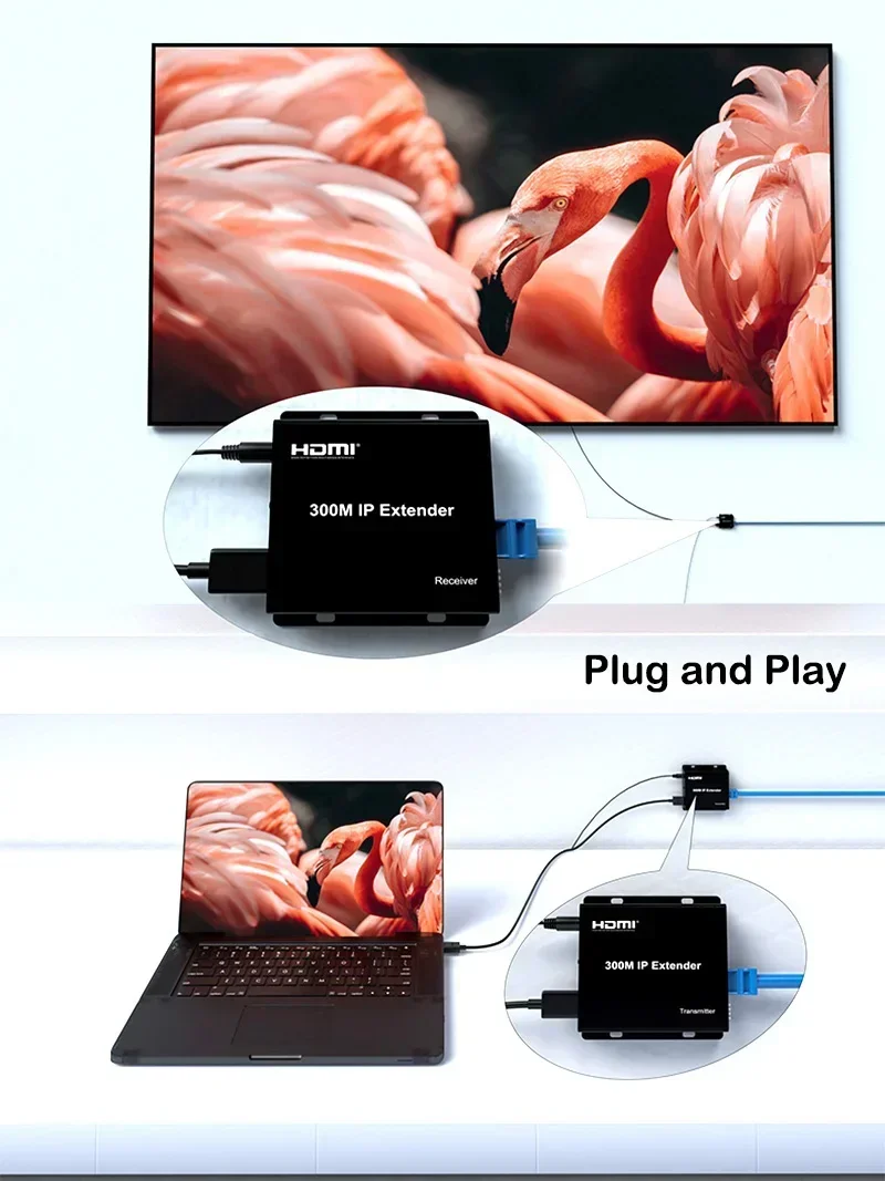 Extension IP 150m 200m 300M Vi - Hdmi Cable avis et prix