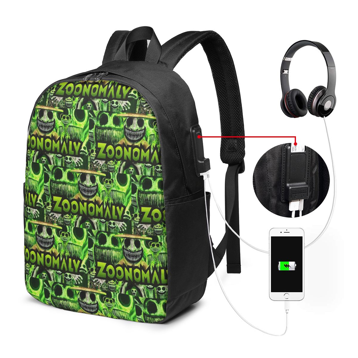 Sac à dos Zoonomaly Cartoon St - Laptop Bag avis et prix