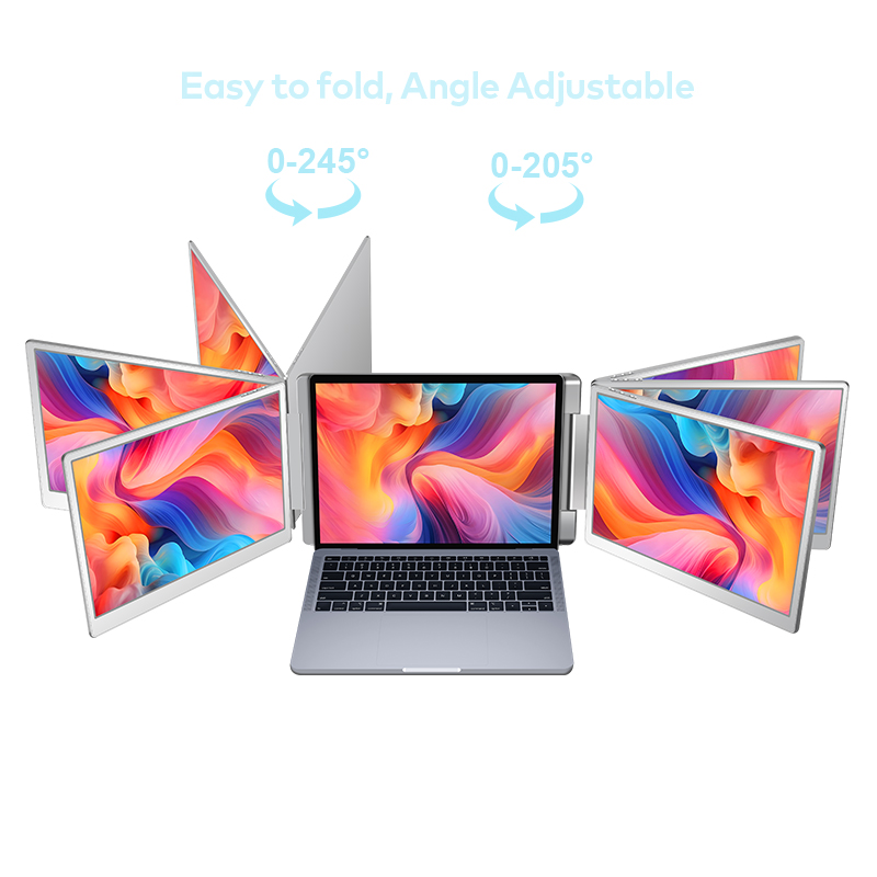 Moniteur LCD Portable à double - Laptop Stand avis et prix