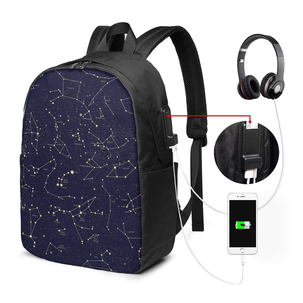 Sac à dos avec motif de ciel n - Laptop Bag avis et prix