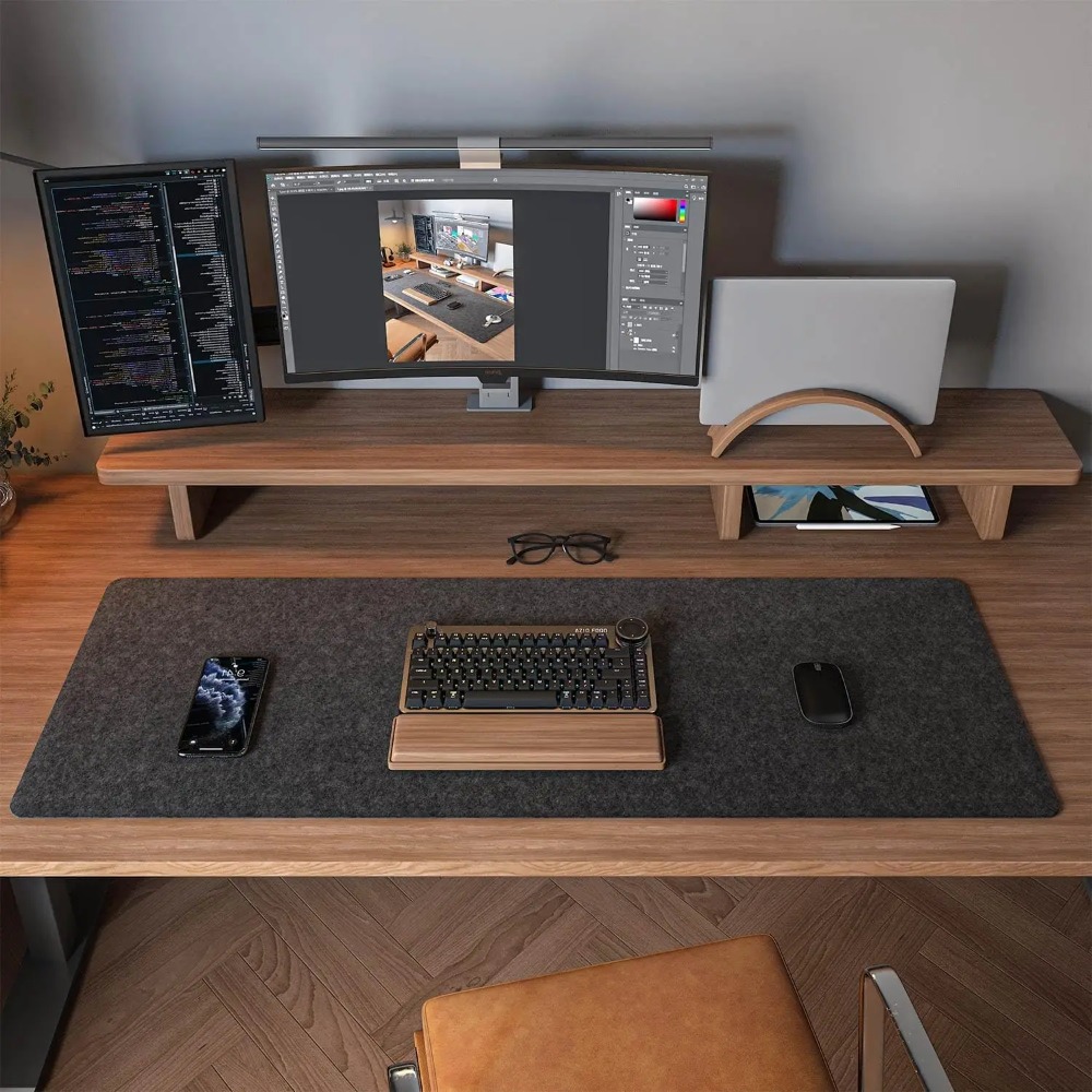 Tapis de bureau en feutre pour - Keyboard Cover avis et prix