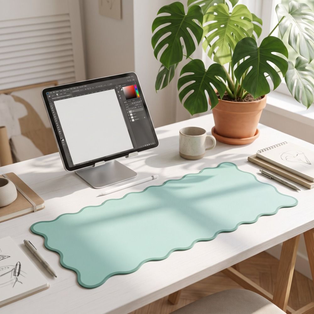 Tapis de bureau en cuir PU dou - Keyboard Cover avis et prix