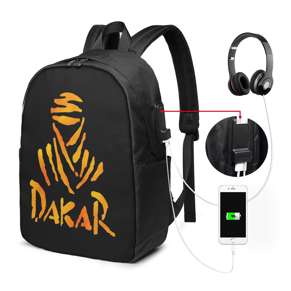 Sac à dos de moto Dakar Rally, - Laptop Bag avis et prix