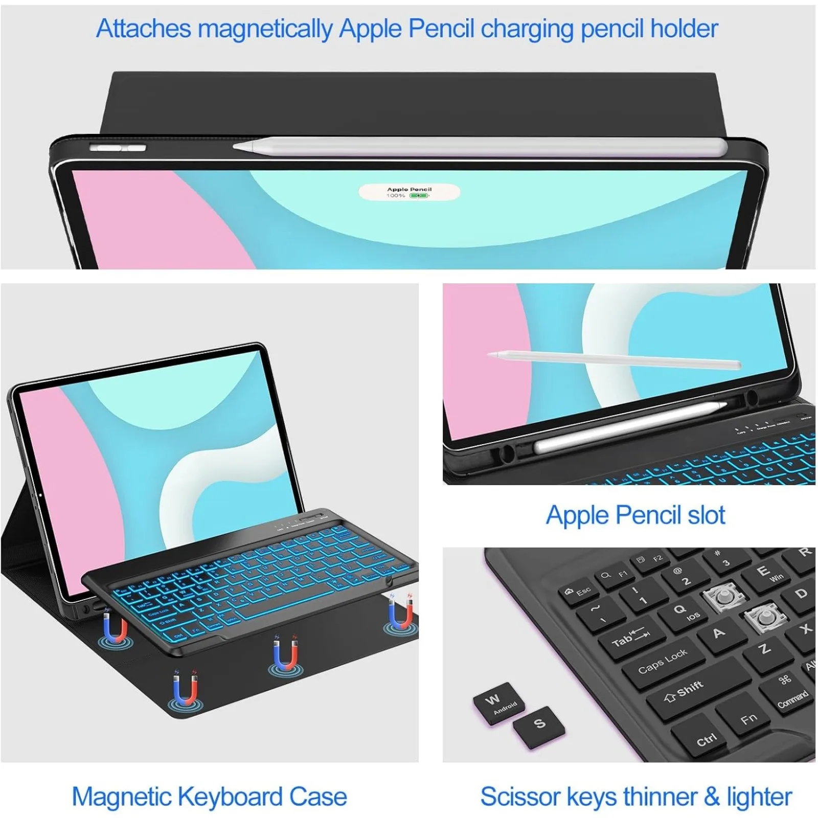 Clavier et souris pour iPad Mi - Keyboard Cover avis et prix