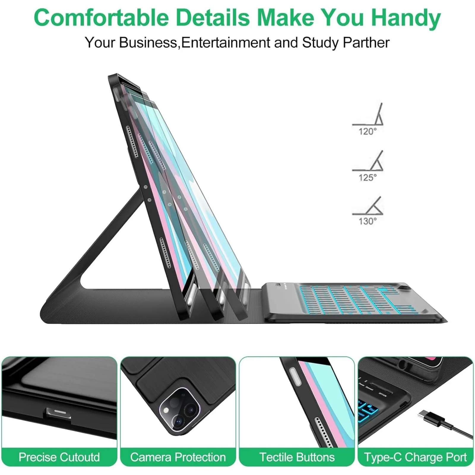 Clavier et souris pour iPad Mi - Keyboard Cover avis et prix
