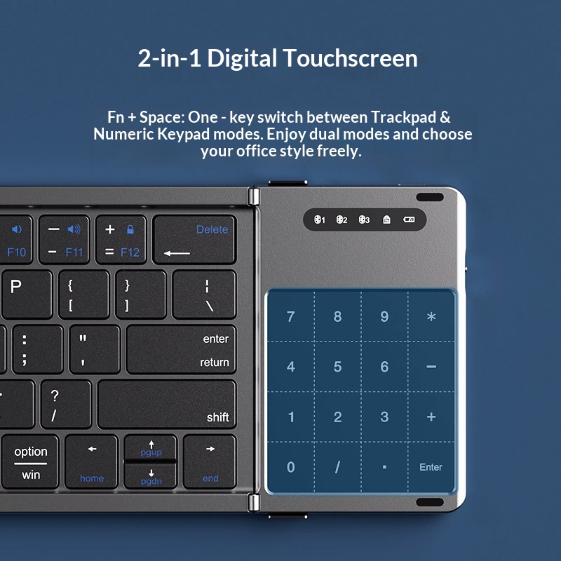 Clavier Bluetooth sans fil pli - Laptop Mouse avis et prix