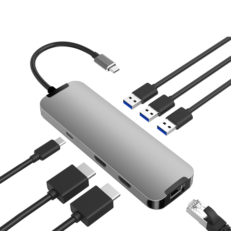 Adaptateur de hub multifonctio - Usb C Hub avis et prix